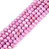 Anti-Tarnish Dyed Rondelle Glass Beads Strands EGLA-T021-3mm-17-13-1