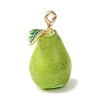 Alloy Enamel Pendants AL-CBA24A7-01G-06-2