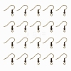 Brass Earring Hooks KK-YW0001-28AB-4