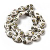 Handmade Printed Porcelain Beads PORC-F005-01D-5