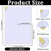 Self-Adhesive Sticker Paper AJEW-WH20064-09C-2