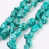 Natural Howlite Beads Strands X-G-K271-01-1