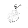 Temu Hot Selling Stainless Steel Viking Wolf Pendant Necklaces for Men PW-WG311E8-02-1