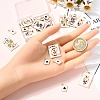 28Pcs 7 Styles Rack Plating Alloy Enamel Pendants ENAM-YW0005-62-4