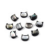 Natural Black Lip Shell Beads SSHEL-N003-147B-2