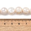 Natural Cultured Freshwater Pearl Beads Strands PEAR-I007-07T-02-5