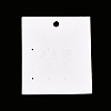 Rectangle Paper Earring Display Cards CDIS-T004-04-2