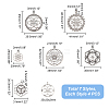   28Pcs 7 Style Tibetan Style Zinc Alloy Pendants FIND-PH0010-02-2