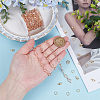 DIY Brass Rhinestone Jewelry Sets Making Kits DIY-OC0014-15B-3