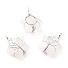 Natural Quartz Crystal Pendants G-D458-04P-02-RS-1