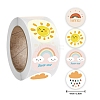 Word Thank You Self Adhesive Paper Stickers DIY-M023-06-1