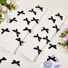 Bowknot Polyester Brooches JEWB-WH0028-68C-5