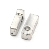 Platinum Plated Alloy Beads PALLOY-CJC0001-64P-I-2