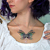 Transparent Resin Crystal AB Rhinestone Pendants Set RESI-TAC0002-46C-8