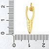 Rack Plating Brass Pendants KK-Z063-30D-G-3
