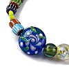 Handmade Lampwork Beads Strands LAMP-R003-05-2