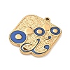 304 Stainless Steel Enamel Pendants SA-CBA50C9-01G-2