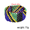Bohemian Style Glass Seed Beaded Bracelets for Women FS-WGBF549-06-2