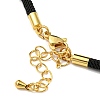 Nylon Cords Bracelet Makings Fit for Connector Charms AJEW-P116-02G-05-3