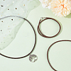 2Pcs Braided Round Leather Cord Necklace Making NJEW-BBC0001-19A-02-4