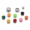 304 Stainless Steel Diffuser Locket Aromatherapy Essential Oil AJEW-N025-07P-1