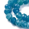 Natural Amazonite Dyed Beads Strands G-K380-A03-01-4