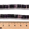 Natural Purple Fluorite Beads Strands G-G175-N24-01-5