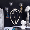 AHADERMAKER 15 Sets Acrylic Diamond Hook Hangers for Jewelry Necklace FIND-GA0003-46-4