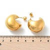 304 Stainless Steel Stud Earrings for Women EJEW-U051-01G-5