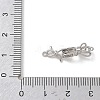 925 Sterling Silver Fold Over Clasps SE-CBAF1B0-01P-2