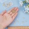40Pcs 4 Styles Brass Connector Charms KK-FI0001-09-3