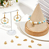16Pcs Brass Micro Pave Clear Cubic Zirconia Charms KK-BBC0015-88-4