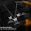 Brass Clear Cubic Zirconia Pendant Necklace & Stud Earrings Sets for Women FS-WGA251C-10-1