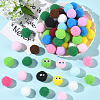 150Pcs Polyester Pom Pom Ball DIY-SC0031-32-5