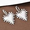 304 Stainless Steel Heart Hoop Earrings LS-EJEW-K268-74P-3