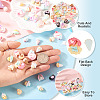 70Pcs 7 Styles Resin Cabochons RESI-TA0004-06-5