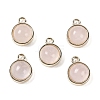 Natural Rose Quartz Pendants G-K372-03G-12-1