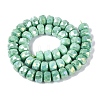 Anti-Tarnish Electroplate Glass Beads Strands GLAA-T025-10mm-11R-3
