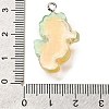 Marine Animal Series Resin Pendants RESI-Q012-01E-05-3