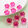 Transparent Acrylic Pendants TACR-T024-05B-906-6