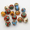 Mixed Handmade Tibetan Style Beads TIBEB-N001-28-1