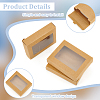 Cuboid Kraft Paper Storage Gift Boxes CON-WH0095-99A-01-4