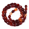 Natural Red Agate Beads Strands G-S357-B09-2