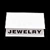 Words Printed Paper Jewelry Display Magnetic Cases CON-K015-04A-1