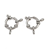 304 Stainless Steel Spring Ring Clasps STAS-B095-03P-02-1
