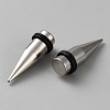 1Set 304 Stainless Steel Ear Plugs Gauges EJEW-BBC0001-70A-2
