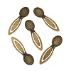 Vintage Tibetan Style Alloy Bookmarks Cabochon Settings TIBE-Q032-27AB-NR-3