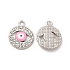 Alloy Enamel Pendants PALLOY-I217-07P-2