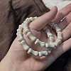 Handmade Porcelain Bone Beaded Stretch Bracelets WG788E8-01-4