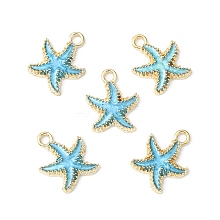 Alloy Enamel Pendants ENAM-YW0002-61D